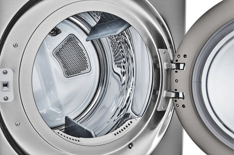 LG 7.4 Cu. Ft. Smart Gas Dryer with Steam - Graphite Steel - Stackable - DLGX5501V