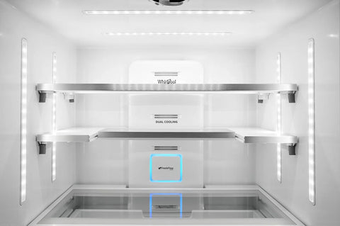 Whirlpool 36" 23.8 Cu. Ft. Counter-Depth French-Door Refrigerator - Stainless Steel - WRFC9636RZ