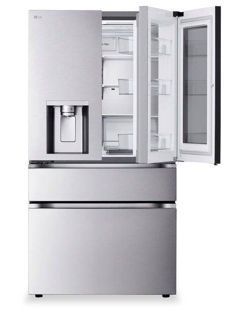 LG 36" 29 Cu. Ft. InstaView® Door-in-Door® Standard-Depth MAX™ Refrigerator with MyColor™ - LF29S8365S