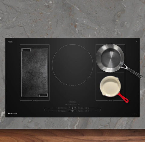 KitchenAid 36" 5-Element Induction Cooktop - Stainless Steel - KCIT736SSS