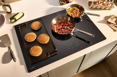 Whirlpool 36" 5-Element Induction Cooktop - Black - WCIT7536SB