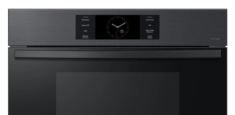 Samsung 30" 7 Cu. Ft. Electric Micowave Combination Wall Oven - Matte Black Steel - NQ70CG700DMTAA