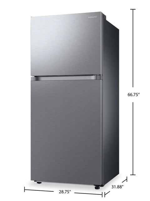Samsung 30" 17.6 Cu. Ft. Smart Top-Freezer Refrigerator - Stainless Steel - RT18DG6500SRAC