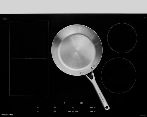 KitchenAid 30" 5-Element Induction Cooktop - Black - KCIT730SBL