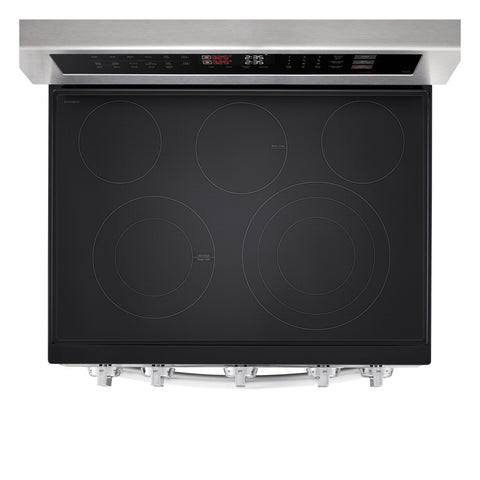 LG 7.3 Cu. Ft. Smart Double Oven Electric Range with ProBake Convection® - Stainless Steel - LDEL7324SE