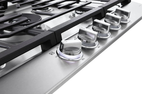 LG 30" 5-Element Gas Cooktop - Smudge Proof Stainless Steel - CBGJ3027S