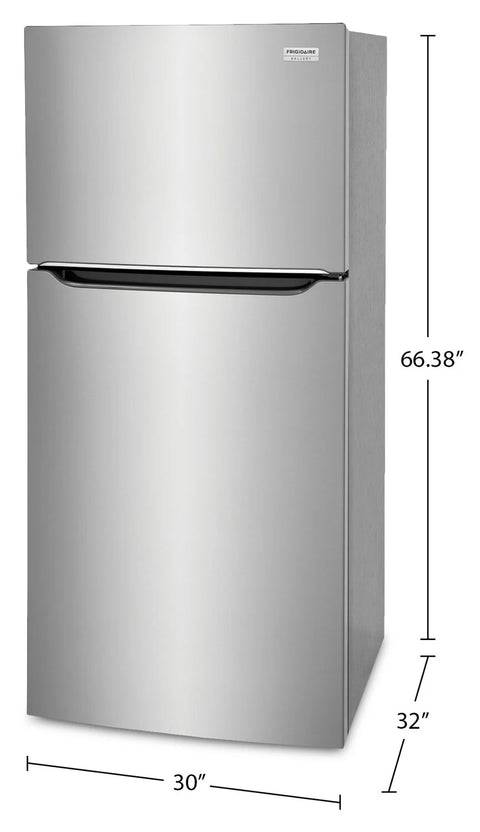 Frigidaire 30" 20 Cu. Ft. Top Freezer Refrigerator – Fingerprint Resistant Stainless Steel - GRTE2055AF