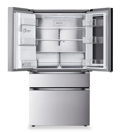 LG 36" 29 Cu. Ft. InstaView® Door-in-Door® Standard-Depth MAX™ Refrigerator with MyColor™ - LF29S8365S