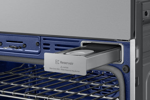 Samsung 30" 7 Cu. Ft. Electric Micowave Combination Wall Oven with Steam Cook - Stainless Steel - NQ70CG600DSRAA