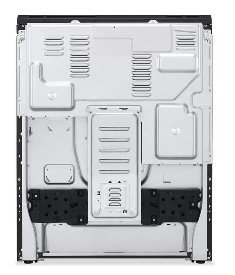 LG 6.3 Cu. Ft. Smart Electric Range with Air Fry – Black Stainless Steel - LSEL6333ZE