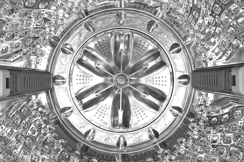 Samsung 6.2 Cu. Ft. Top-Load High-Efficiency Washer - Black Stainless Steel - WA54CG7550AVA4