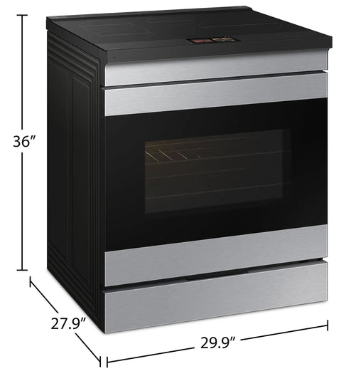 Samsung 6.3 Cu. Ft. Smart Induction Slide In Range with Oven Camera - Stainless Steel - NSI6DG9900SRAC