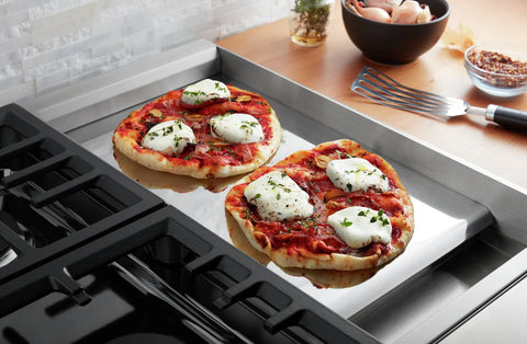 KitchenAid 48" 6-Element Gas Cooktop - Stainless Steel - KCGC558JSS