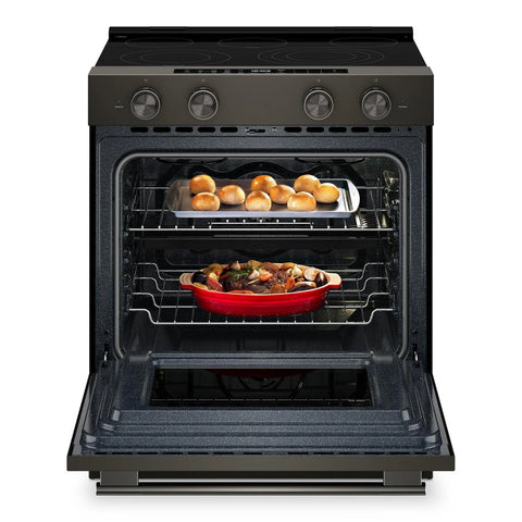 KitchenAid 30" 5.3 Cu. Ft. Electric Range – Black Ore - YKSES530SBE