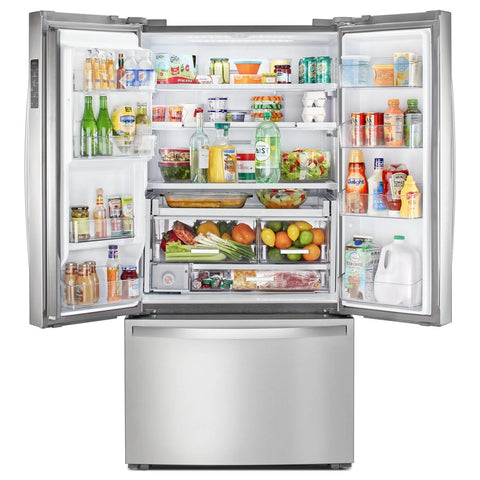 Whirlpool 36" 23.8 Cu. Ft. Counter-Depth French-Door Refrigerator - Stainless Steel - WRFC9636RZ