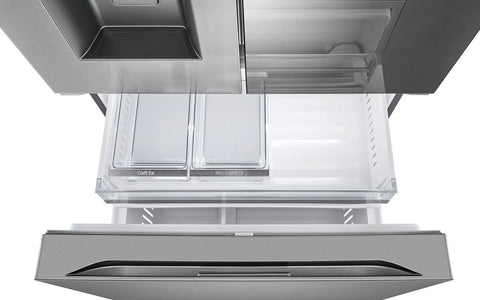 LG 36" 31 Cu. Ft. French-Door Standard-Depth MAX™ Refrigerator - Smudge Proof Stainless Steel - LRYKS3106S