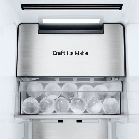 LG 36" 27 Cu. Ft Side by Side Refrigerator - Fingerprint Resistant Stainless Steel - LL27T3530S