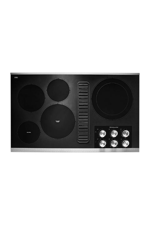 KitchenAid 36" 5-Element Electric Cooktop - Stainless Steel - KCED606GSS
