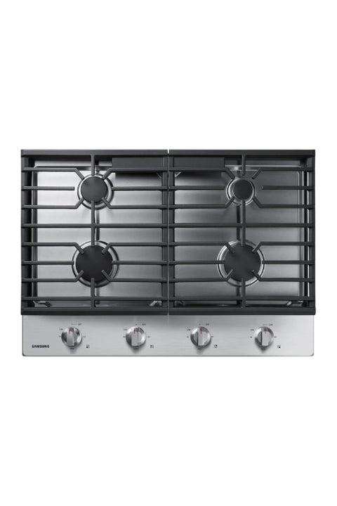 Samsung 30" 4-Burner Gas Cooktop with Knob Controls - Stainless Steel - NA30R5310FS/AA