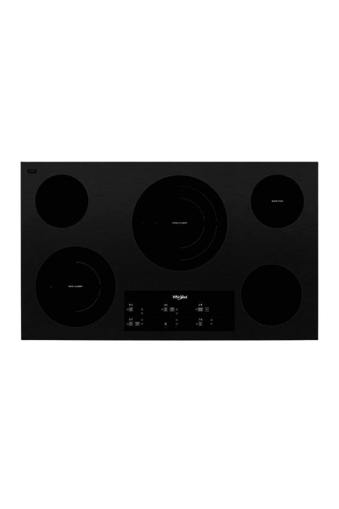 Whirlpool 36" 5-Element Electric Cooktop - Stainless Steel - WCE97US6KS