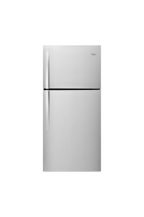 Whirlpool 30" 19.2 Cu. Ft. Top-Mount Refrigerator - Monochromatic Stainless Steel - WRT549SZDM