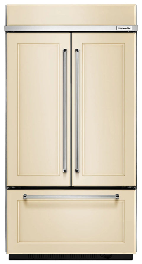 KitchenAid 42" 24.2 Cu. Ft. Bottom-Mount Refrigerator - Panel Ready - KBFN502EPA